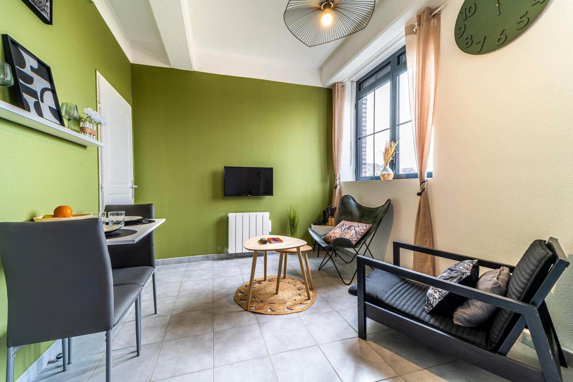 Stay Cosy Lille I Tourcoing - Appartement - Hypercentre - Parking Securise - Wifi - Netflix - Cuisine Dış mekan fotoğraf